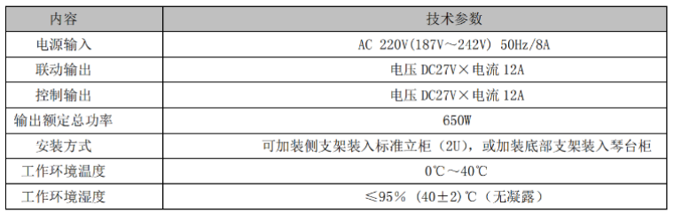 LD5804EN聯(lián)動電源技術(shù)參數(shù)